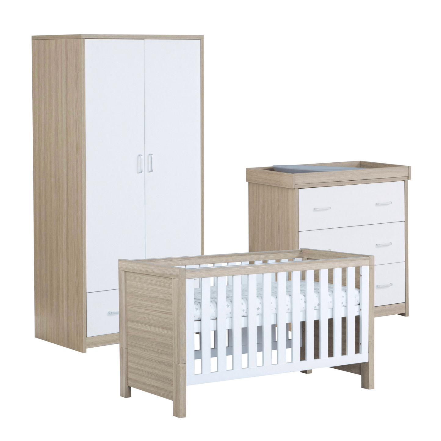 Luno-3-piece-nursery-set-without-drawer-on-cot-oak-white-includes-wardrobe-and-changer3