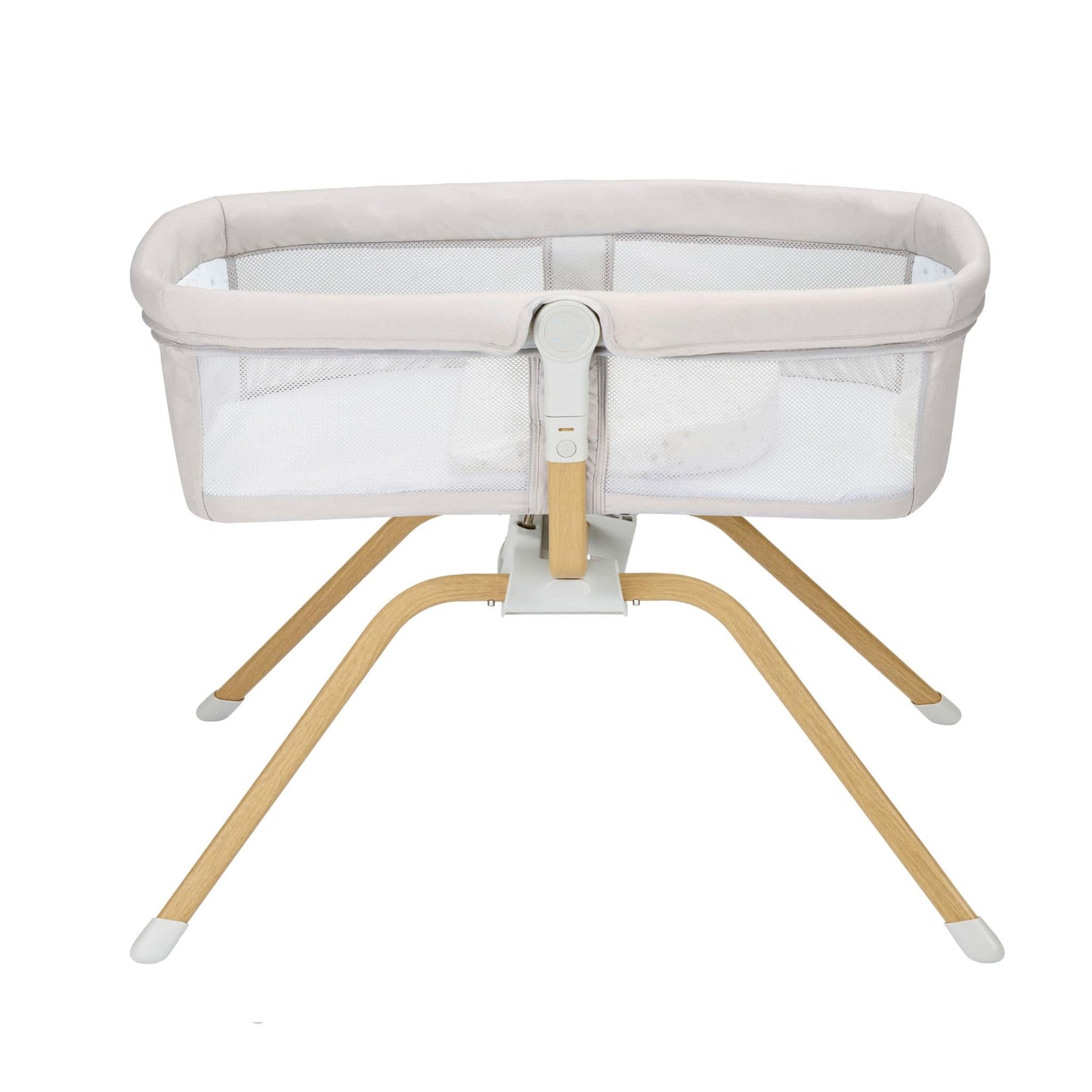Babymore-Air-Motion-Crib-pale-grey-white-background-side