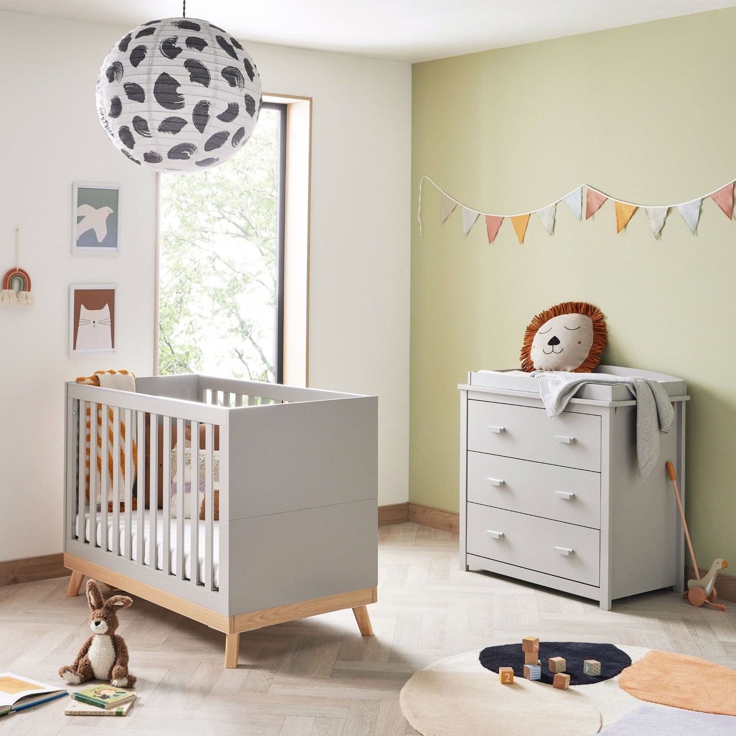 Babymore-Mona-Mini-Universal-2-piece-Nursery-Furniture-set-grey2