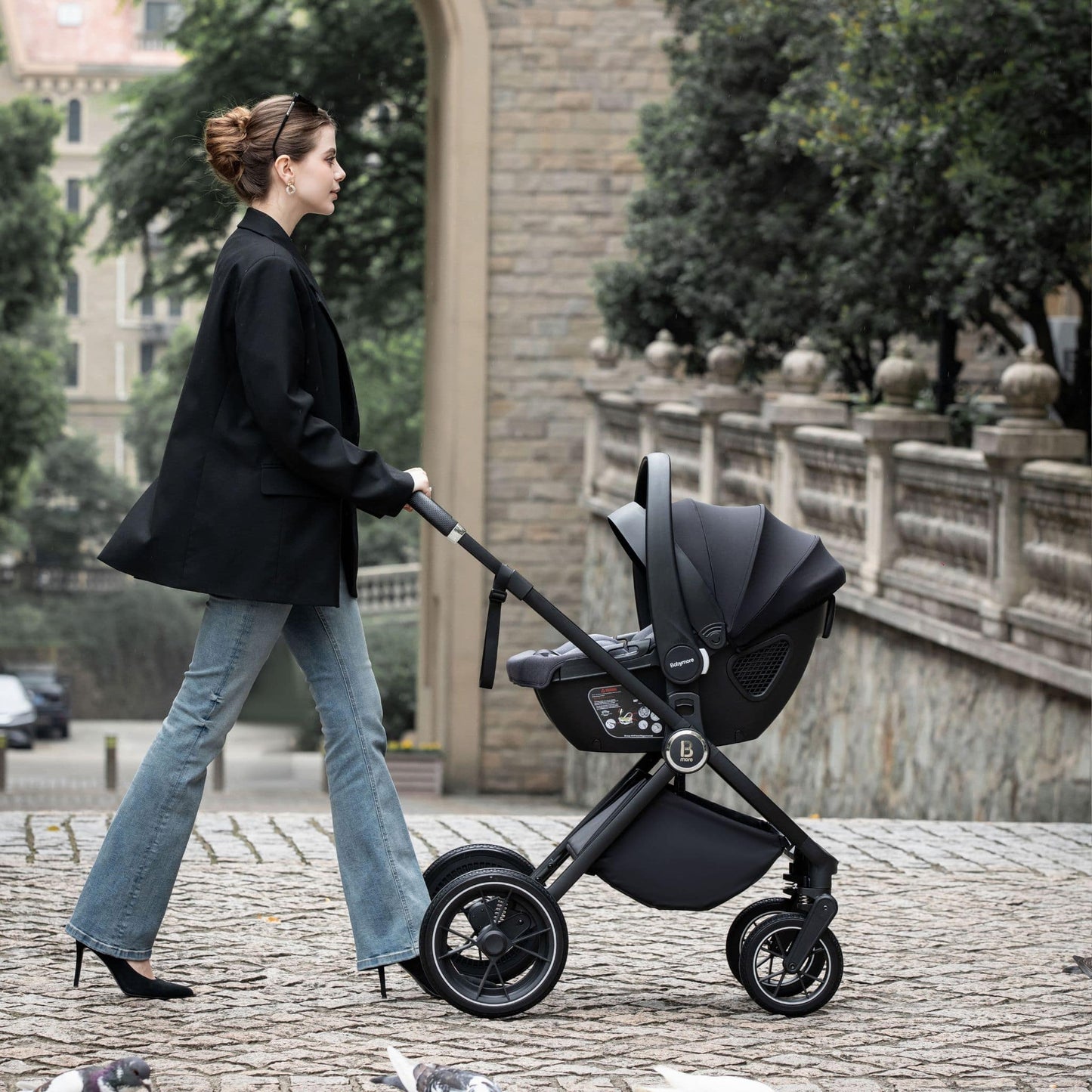Babymore Kai 3-in-1 Travel System - Coco Car Seat