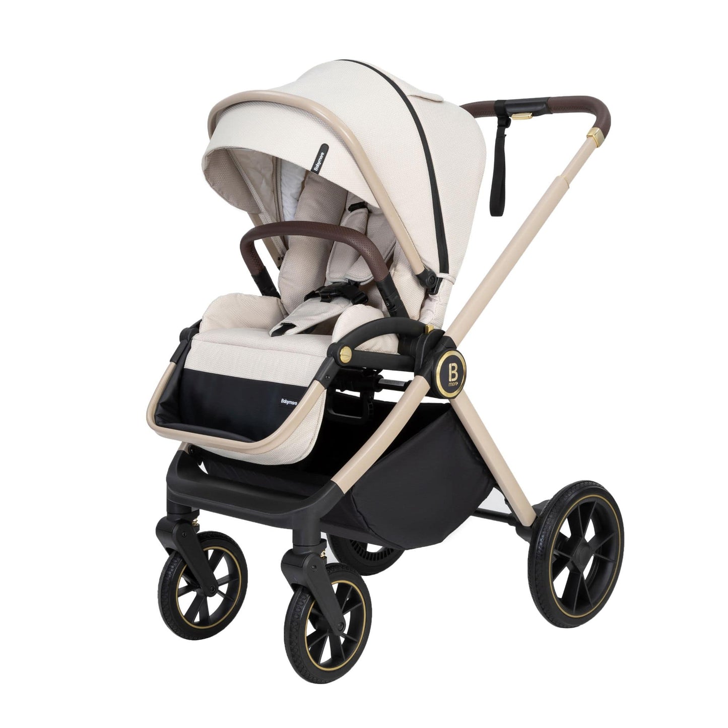 Babymore Kai 3-in-1 Travel System - Pecan Car Seat