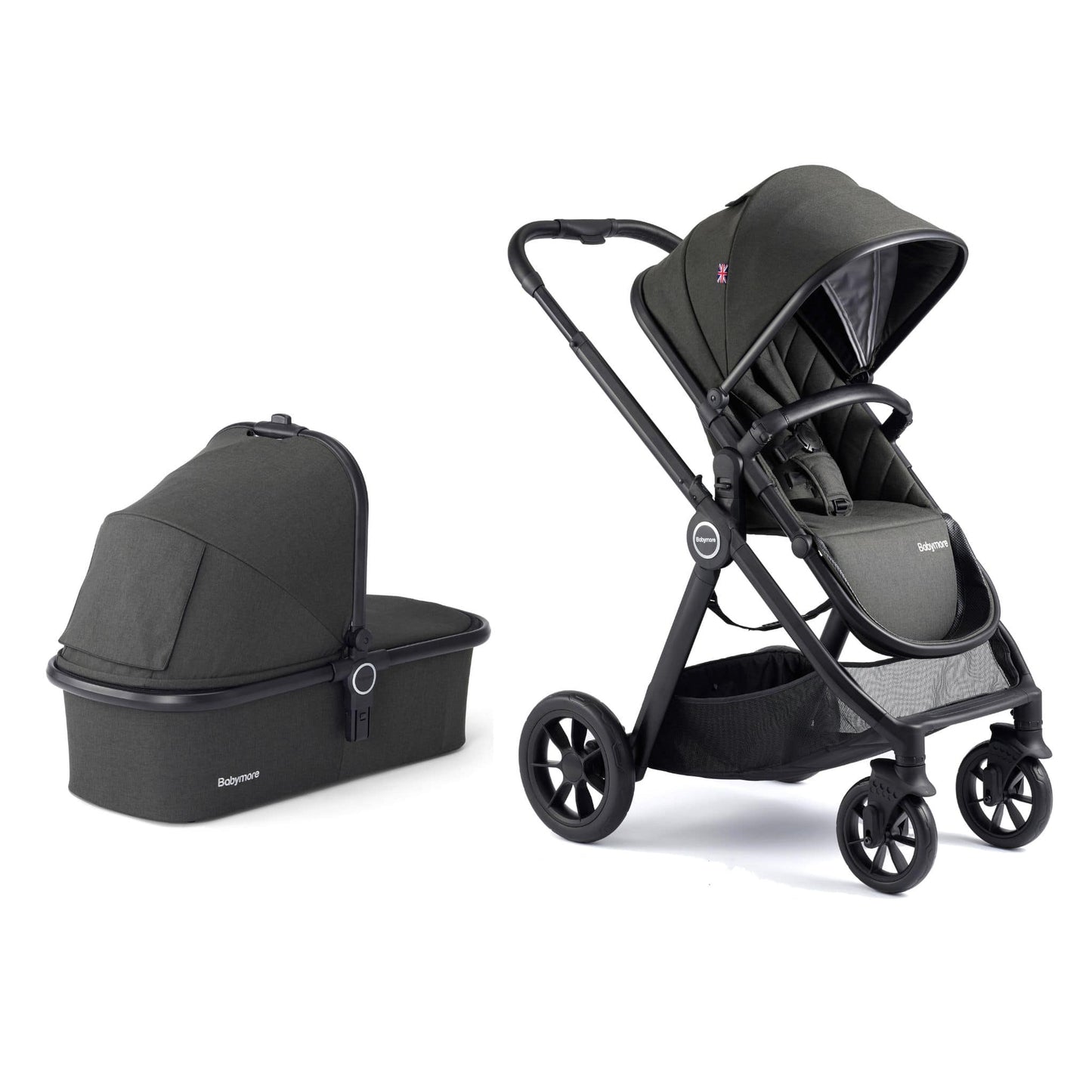 Babymore Memore V2 2-in-1 Pram pushchair