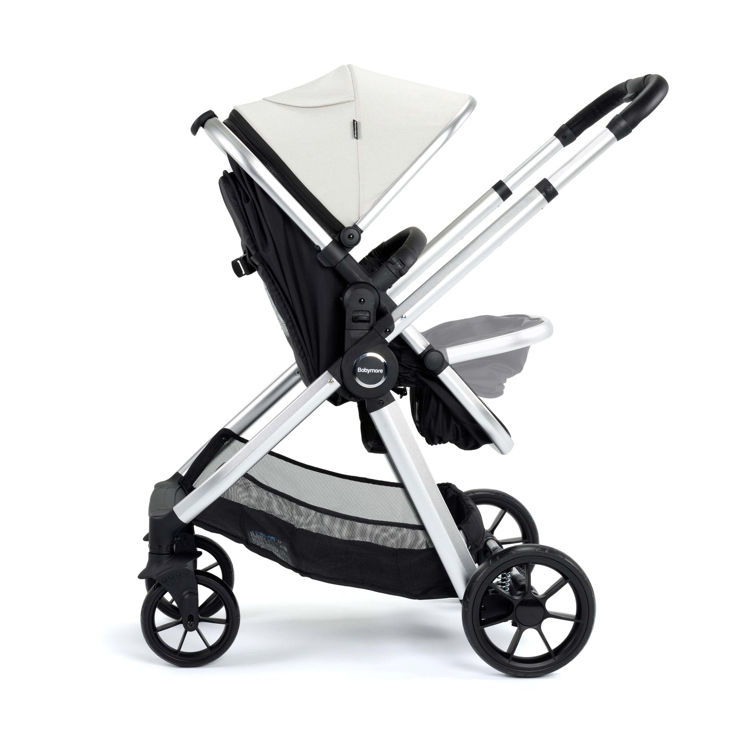 Babymore Mimi 3-in-1 Travel System - Coco i-Size Car Seat with ISOFIX base