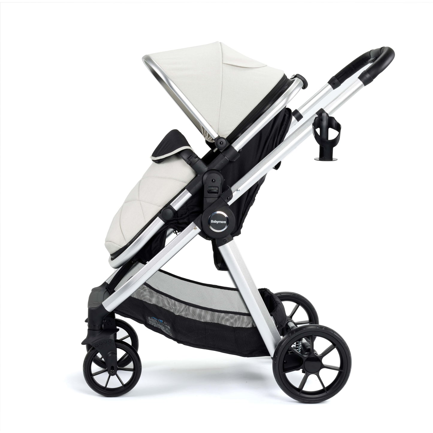 Babymore Mimi 3-in-1 Travel System - Coco i-Size Car Seat with ISOFIX base