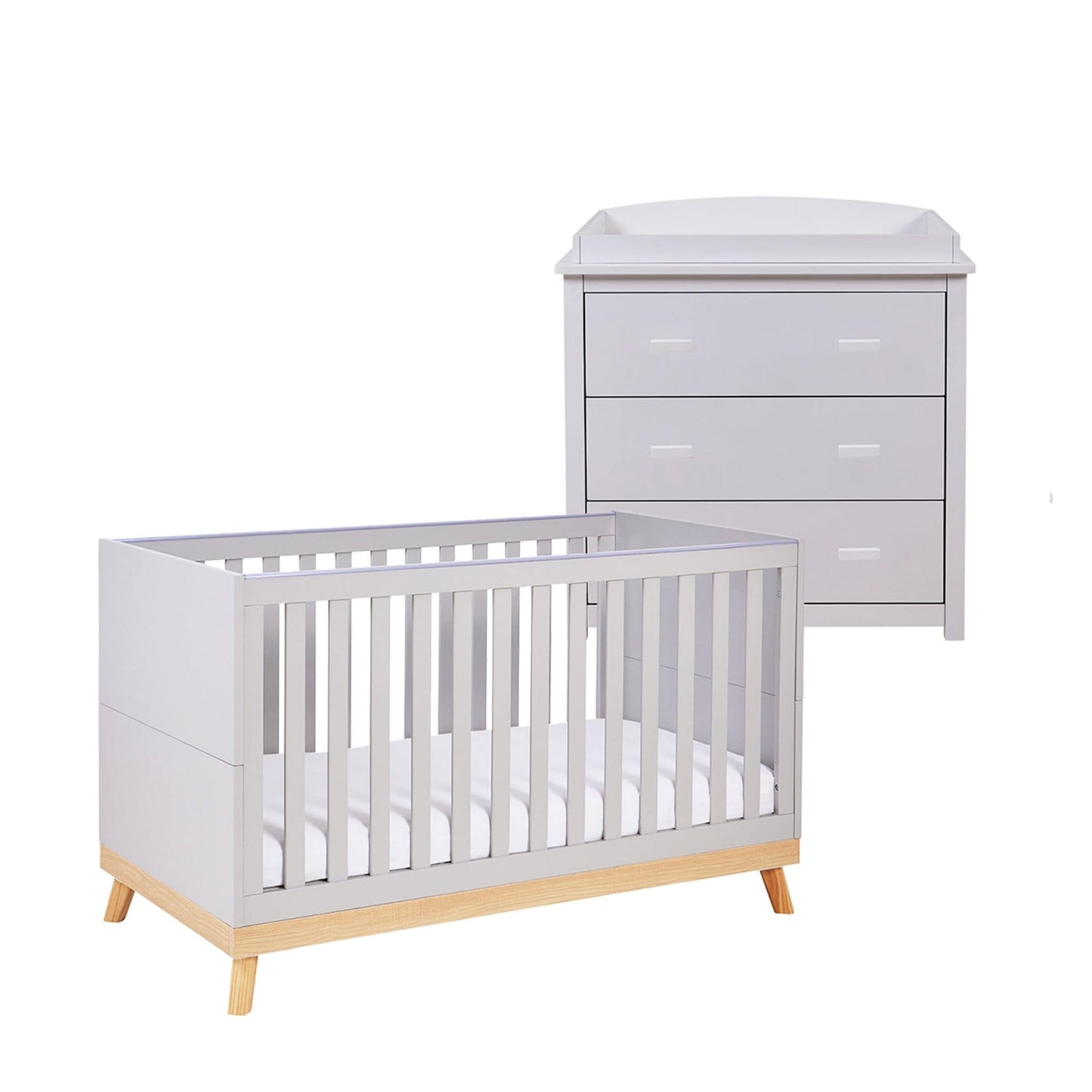 Babymore Mona Universal 2 piece Nursery Furniture set