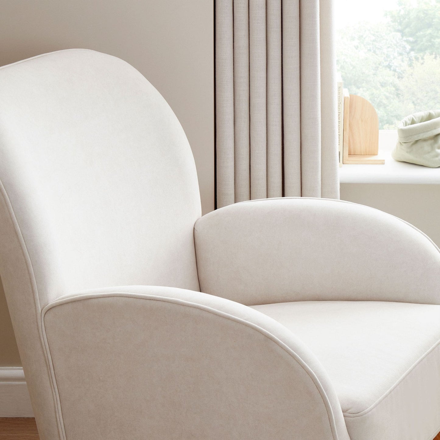 Babymore Freya Nursing Chair with footstool