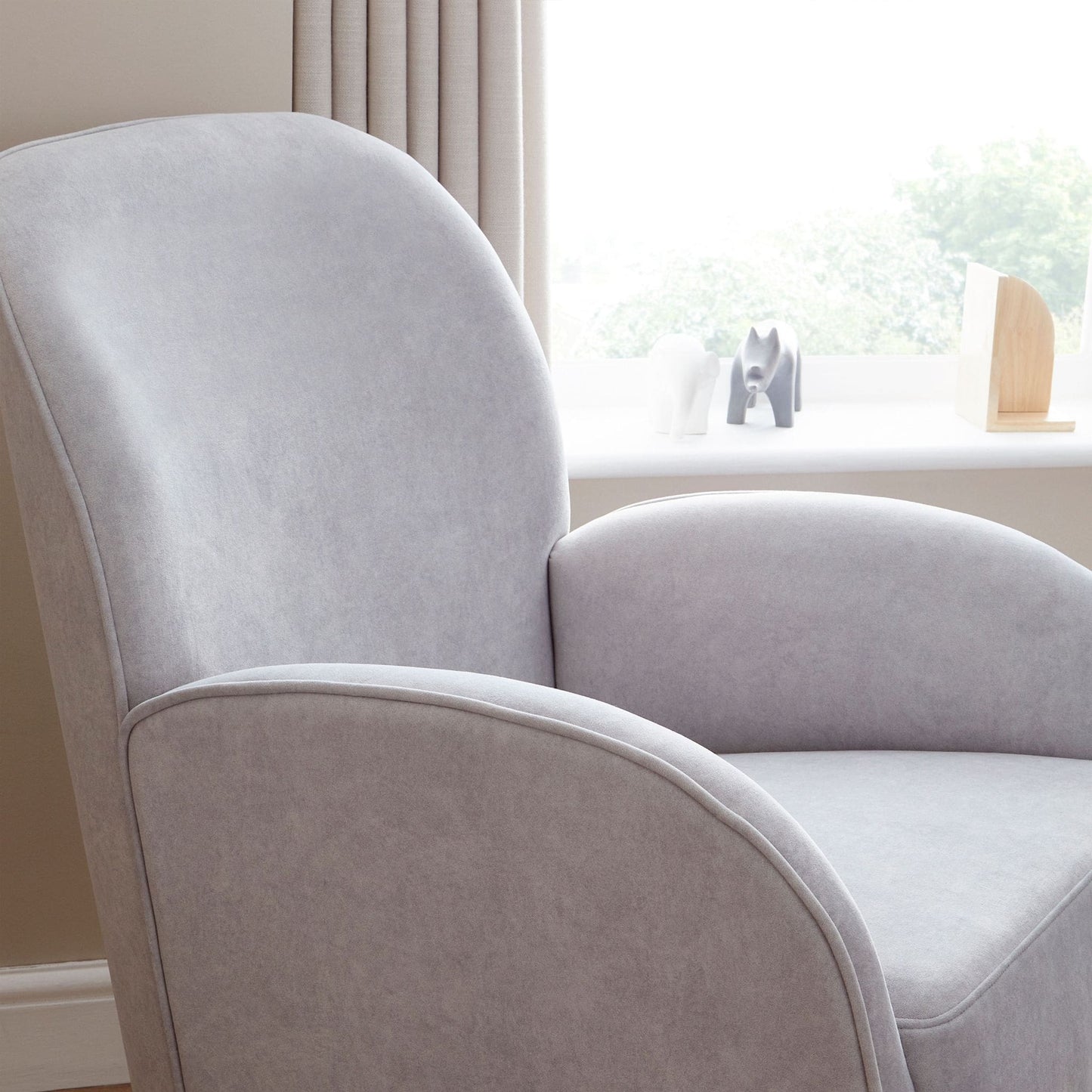 Babymore Freya Nursing Chair with footstool