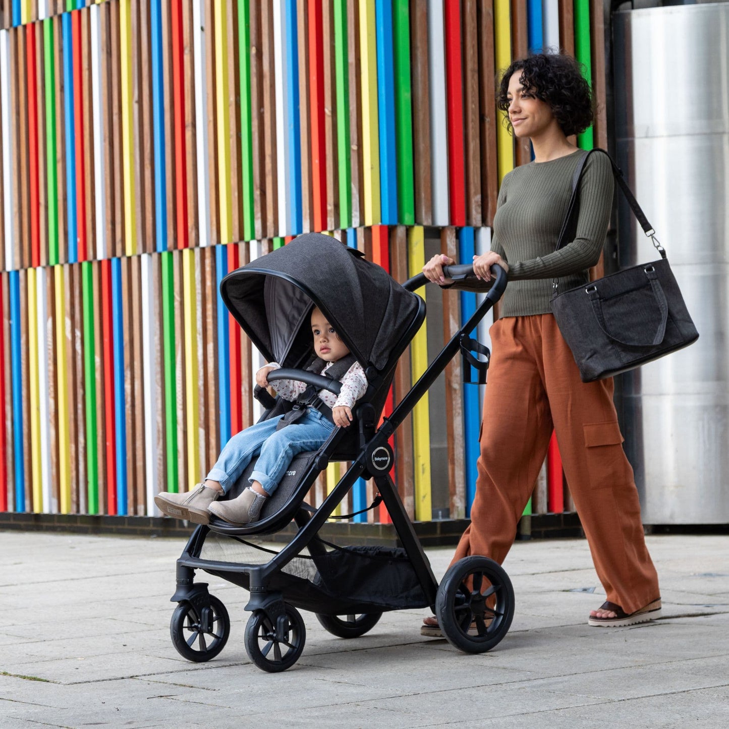 Babymore Memore V2 3-in-1 Travel System - Coco Car Seat black