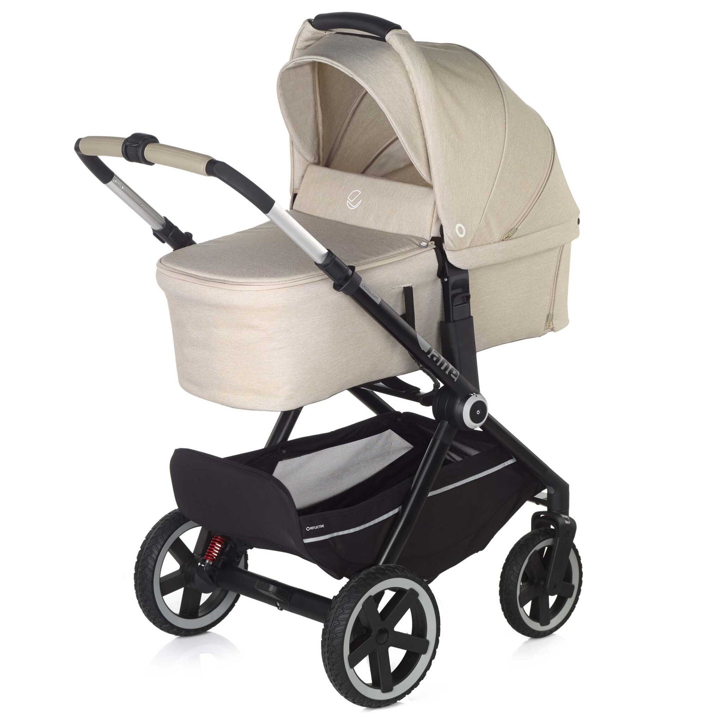 Jané Crosslight-3 + Sweet Carrycot 2-in-1 Travel System