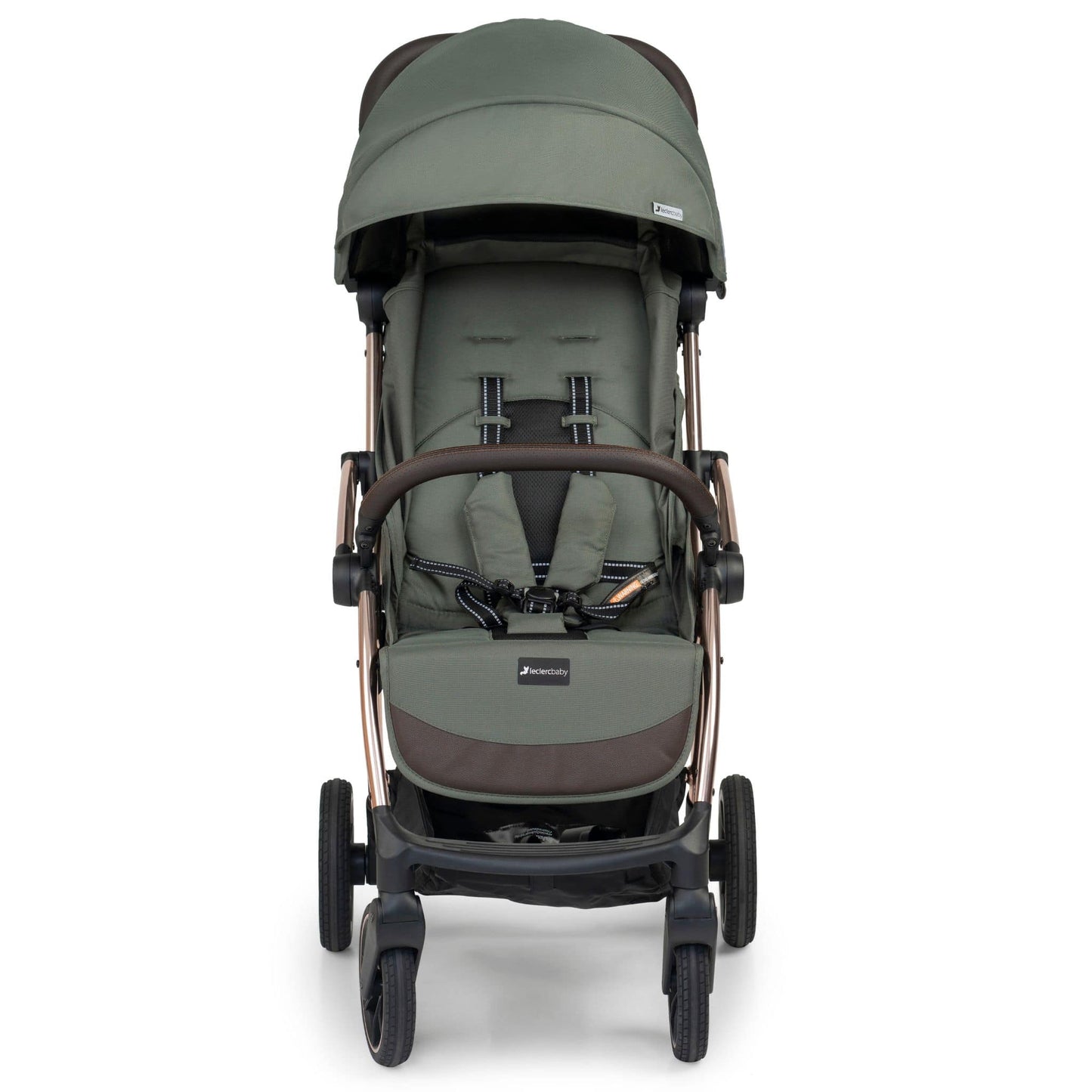 Leclerc-Baby-Influencer-XL-Stroller-army-green-front-3
