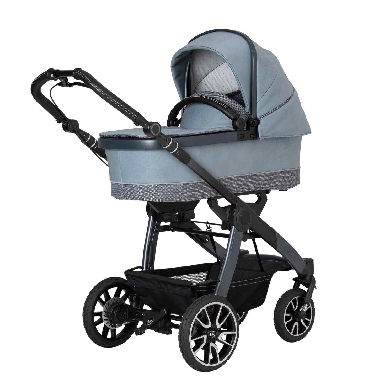 Mercedes-All-Terrain-GTR-Pram-Front-DenimBlue