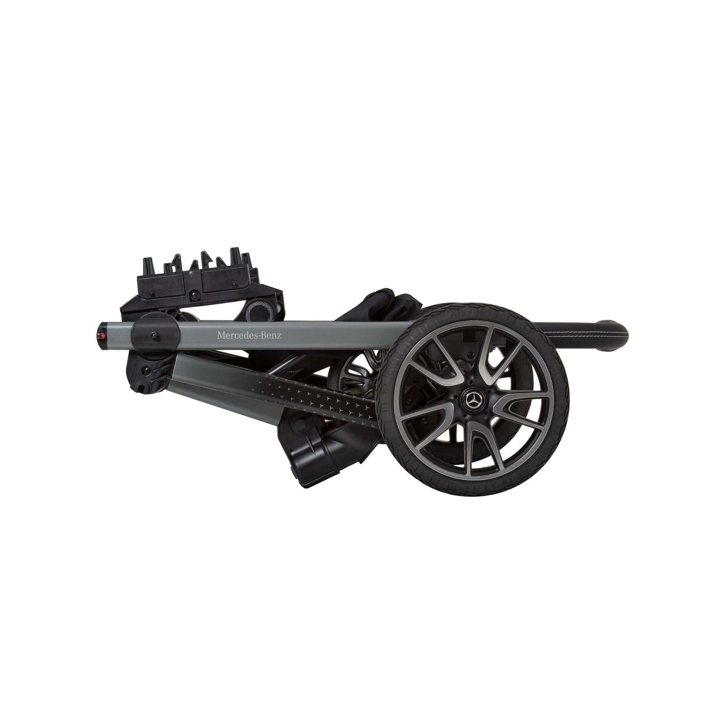 Mercedes-Avantgarde-GTX-Pushchair-Folded-Chassis-Sage-Grey