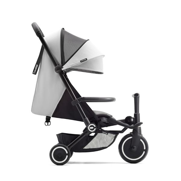 smarTrike-Stroller-reclined-hood-down-side-everest-grey4