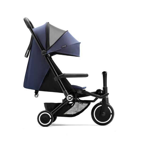 smarTrike-Stroller-reclined-hood-down-side-midnight-blue4