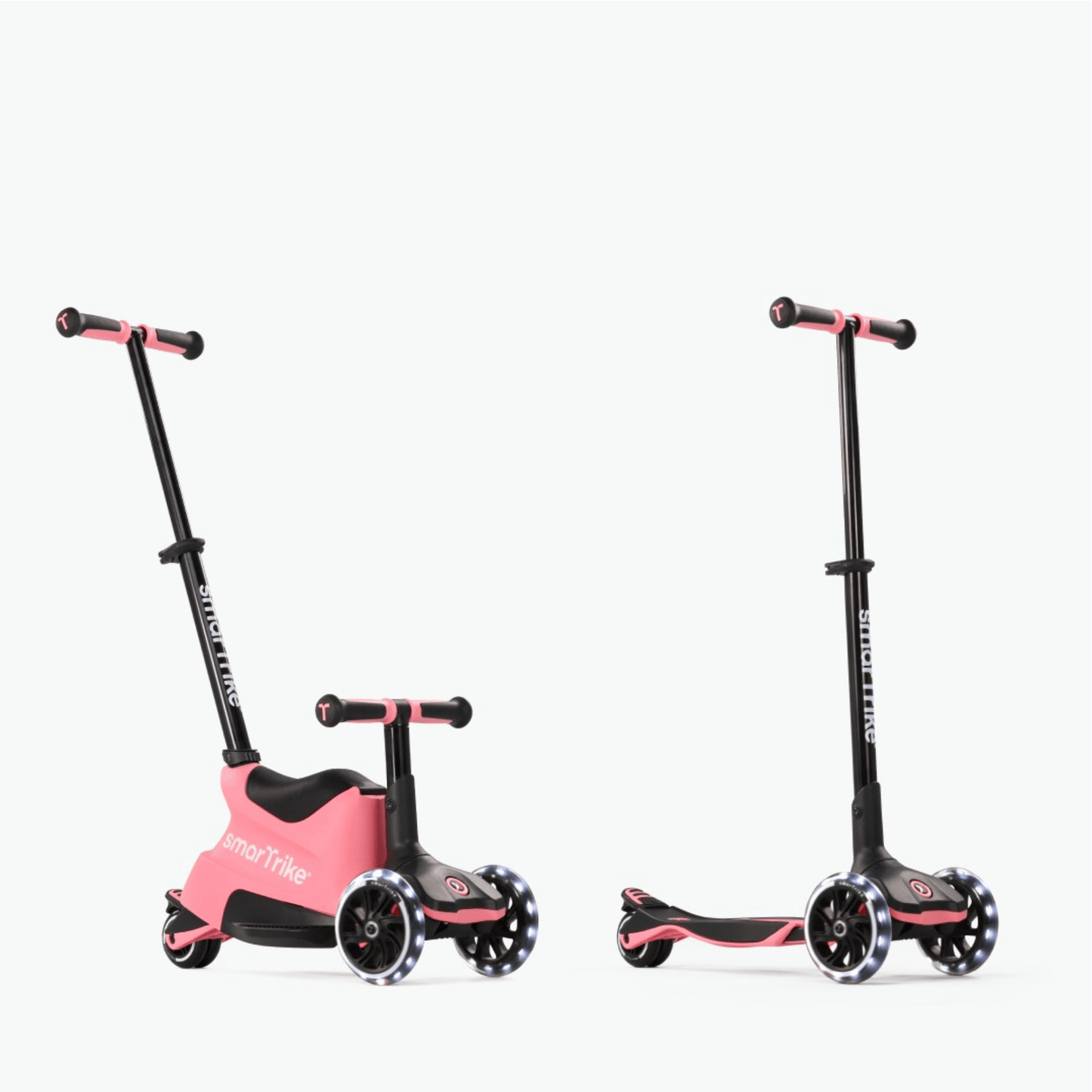 smarTrike-Xtend-ride-on-Scooter-parent-mode-and-scooter-mode-pink
