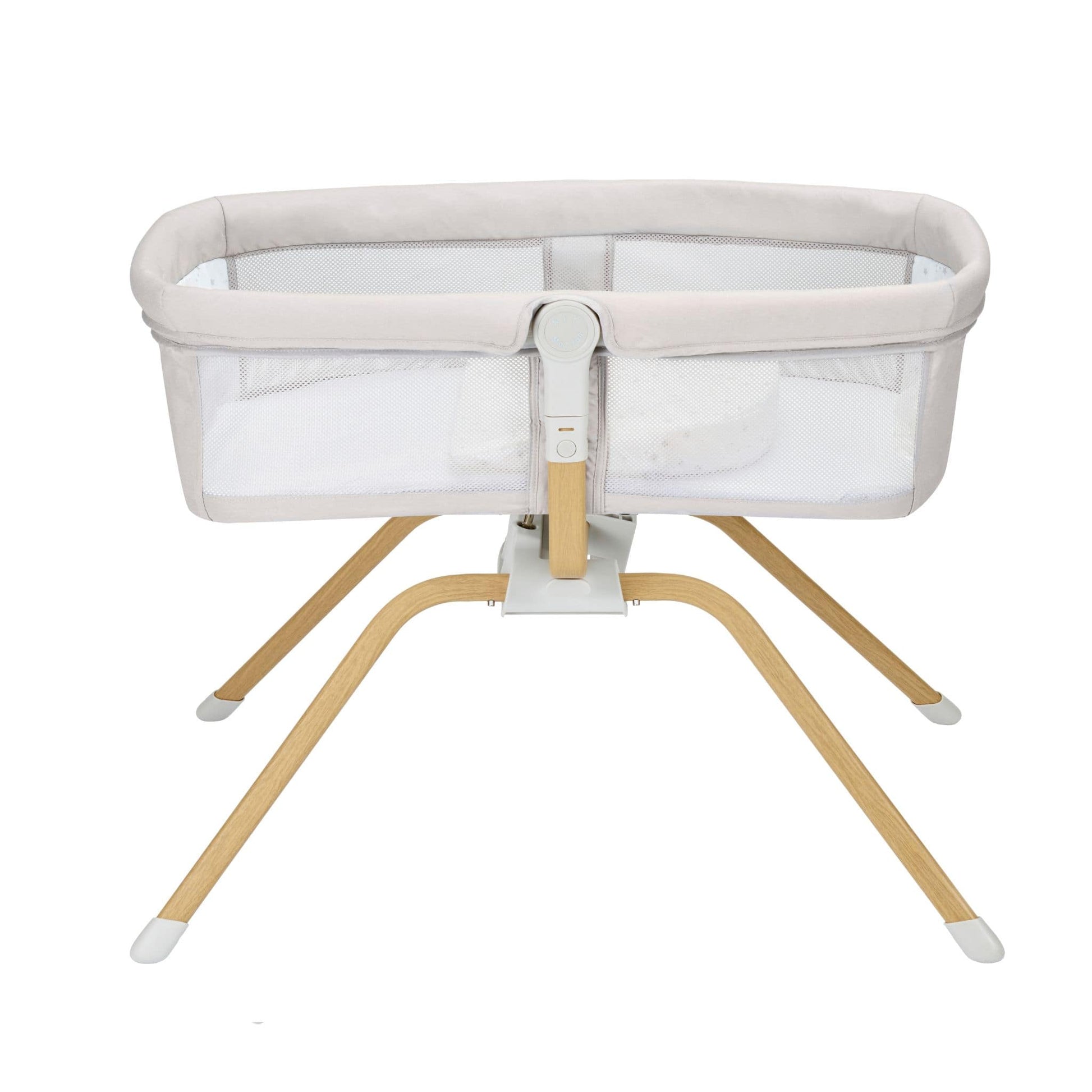 Babymore-Air-Motion-Crib-pale-grey-white-background-side