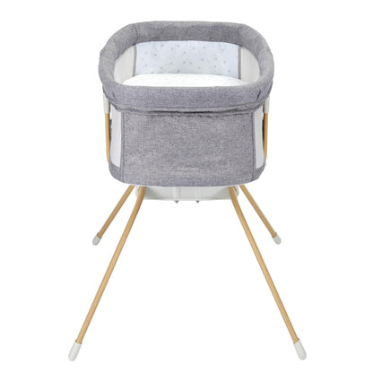 Babymore-Air-Motion-Crib-slate-grey-white-background-face-on-view