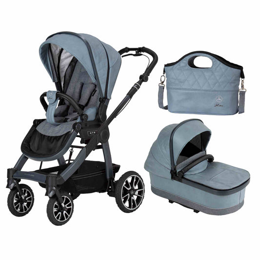 Mercedes-All-Terrain-GTR-2in1-travel-system-pushchair-carrycot-changing-bag-DenimBlue