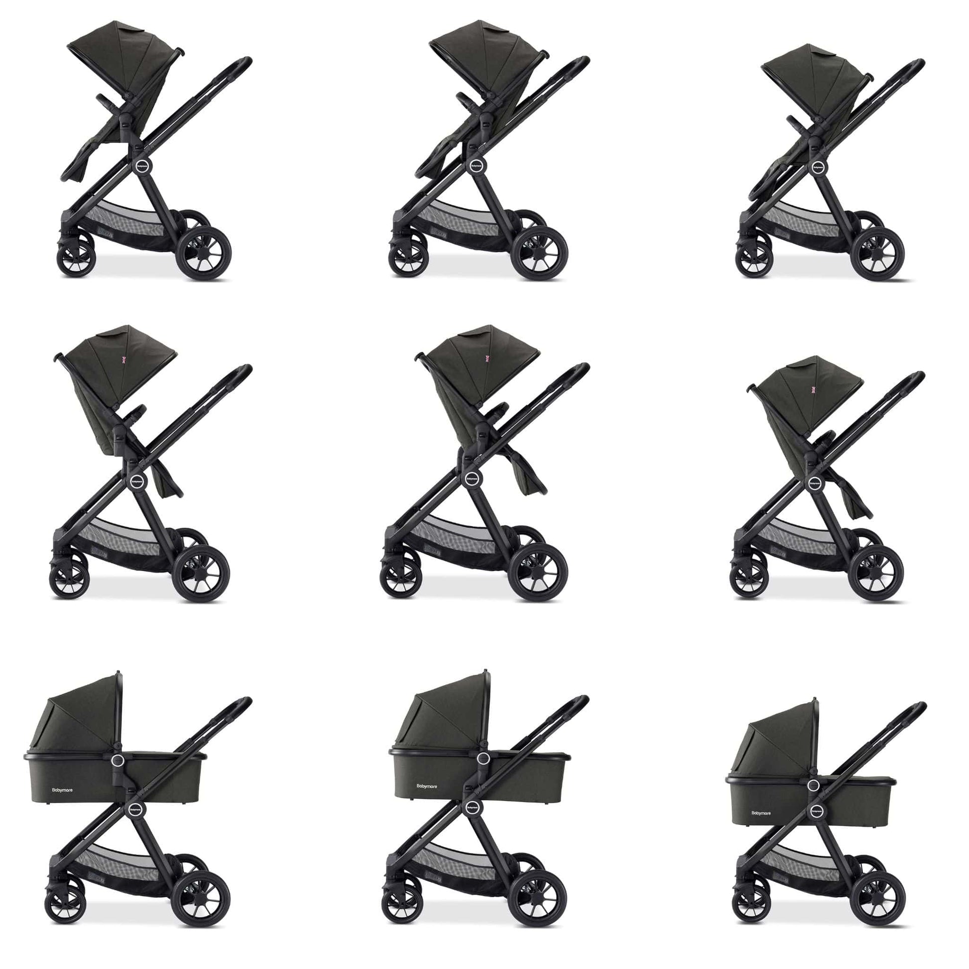 Babymore Memore V2 2-in-1 Pram pushchair 