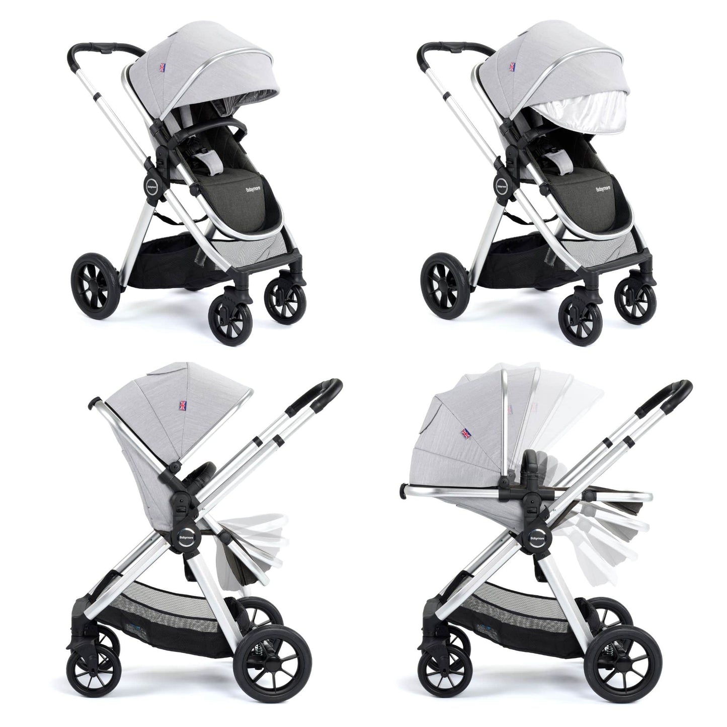 Babymore Memore V2 3-in-1 Travel System - Coco Car Seat 