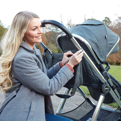 Babymore Memore V2 3-in-1 Travel System - Pecan Car Seat 