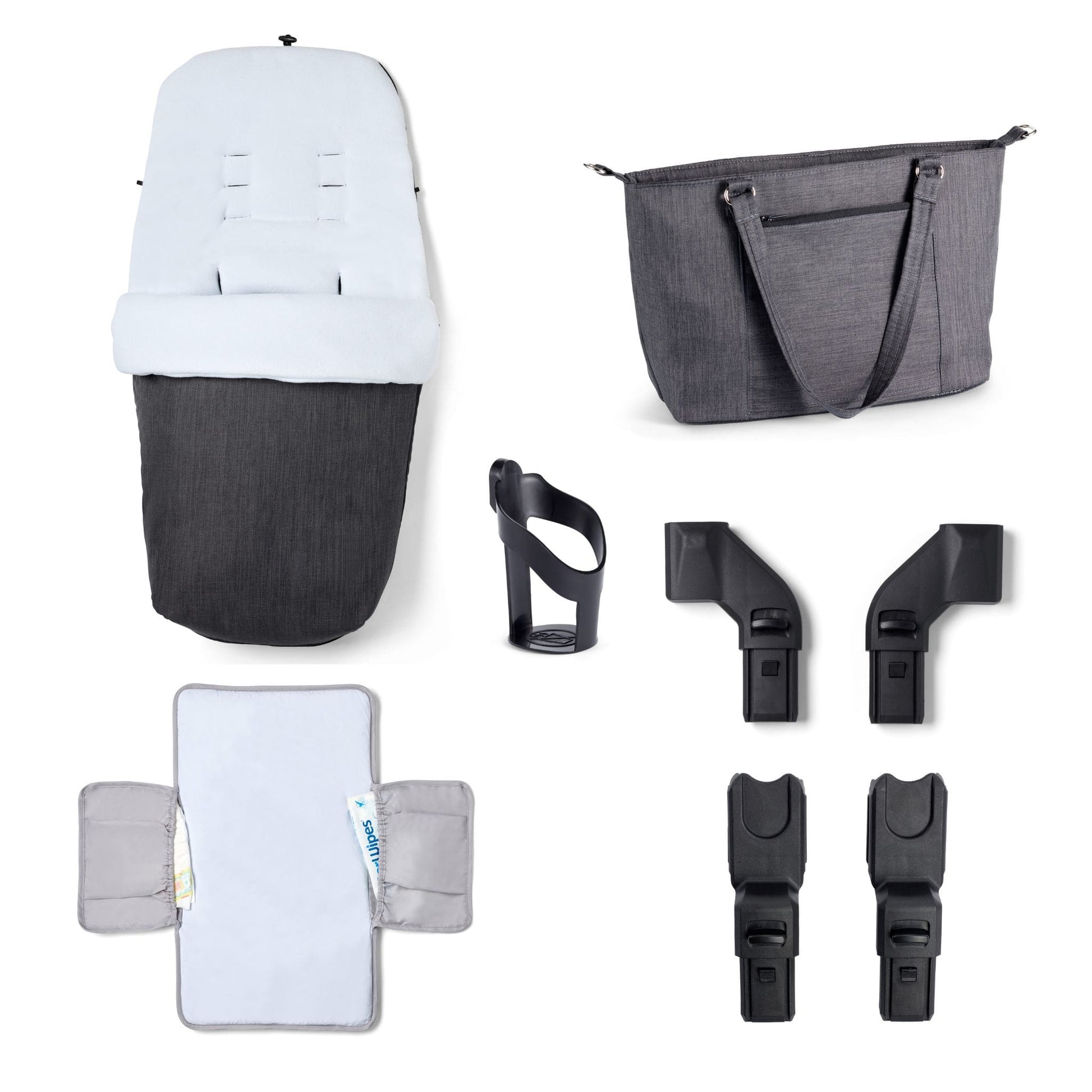 Babymore Memore V2 3-in-1 Travel System - Pecan Car Seat 