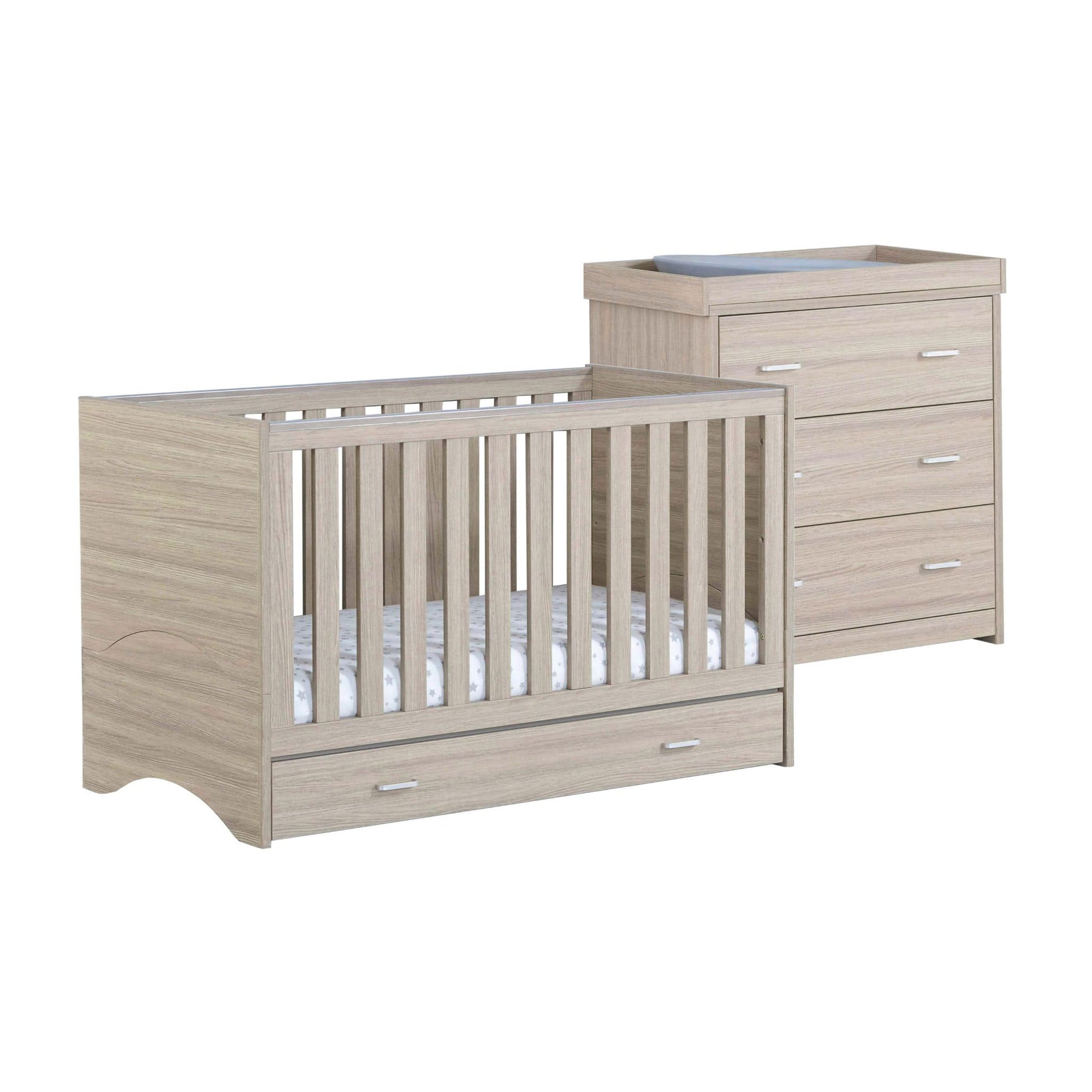 Babymore Veni 2 piece Nursery Furniture set