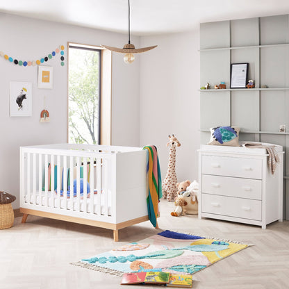 Babymore Mona Universal 2 piece Nursery Furniture set