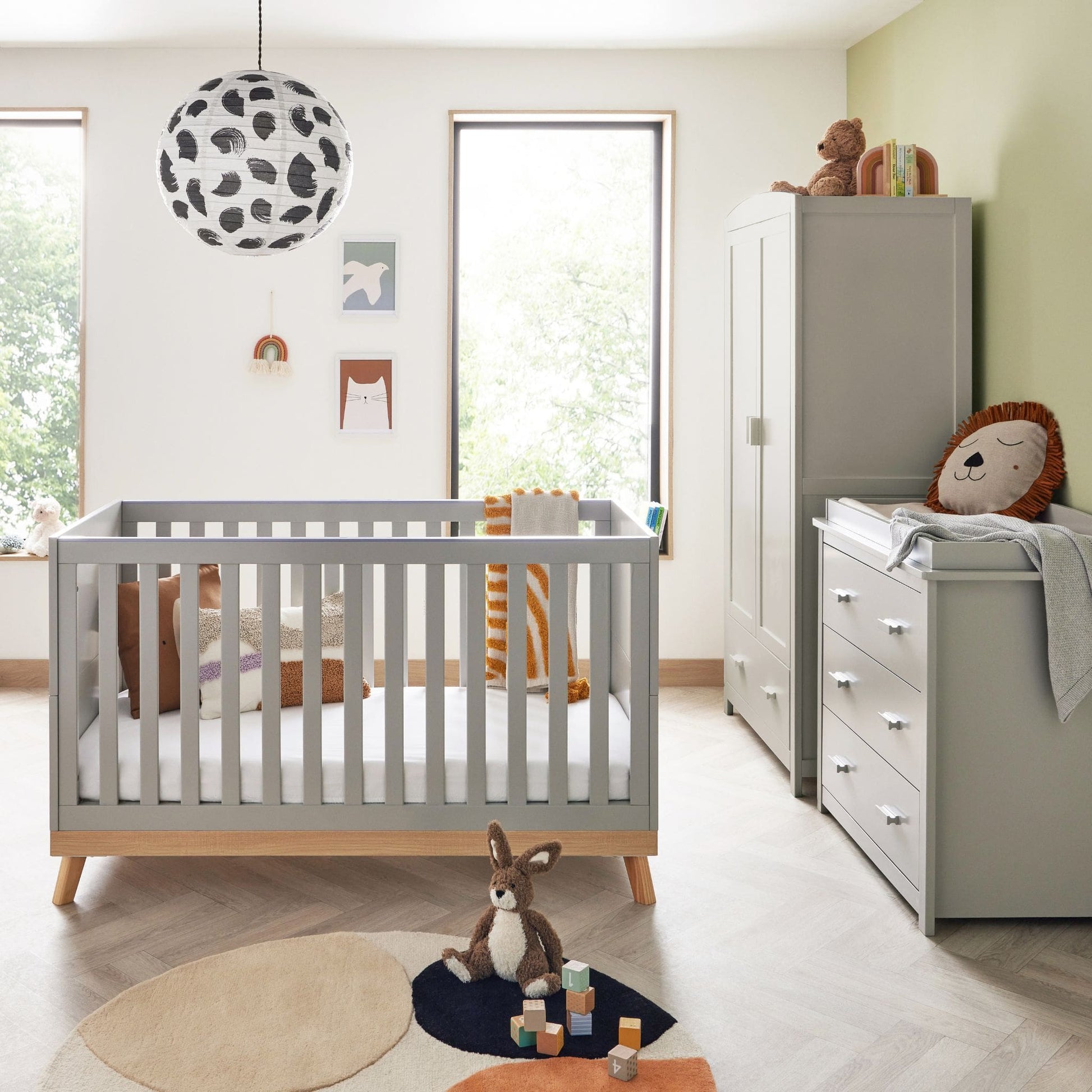 Babymore Mona Universal 3 piece Nursery Furniture set