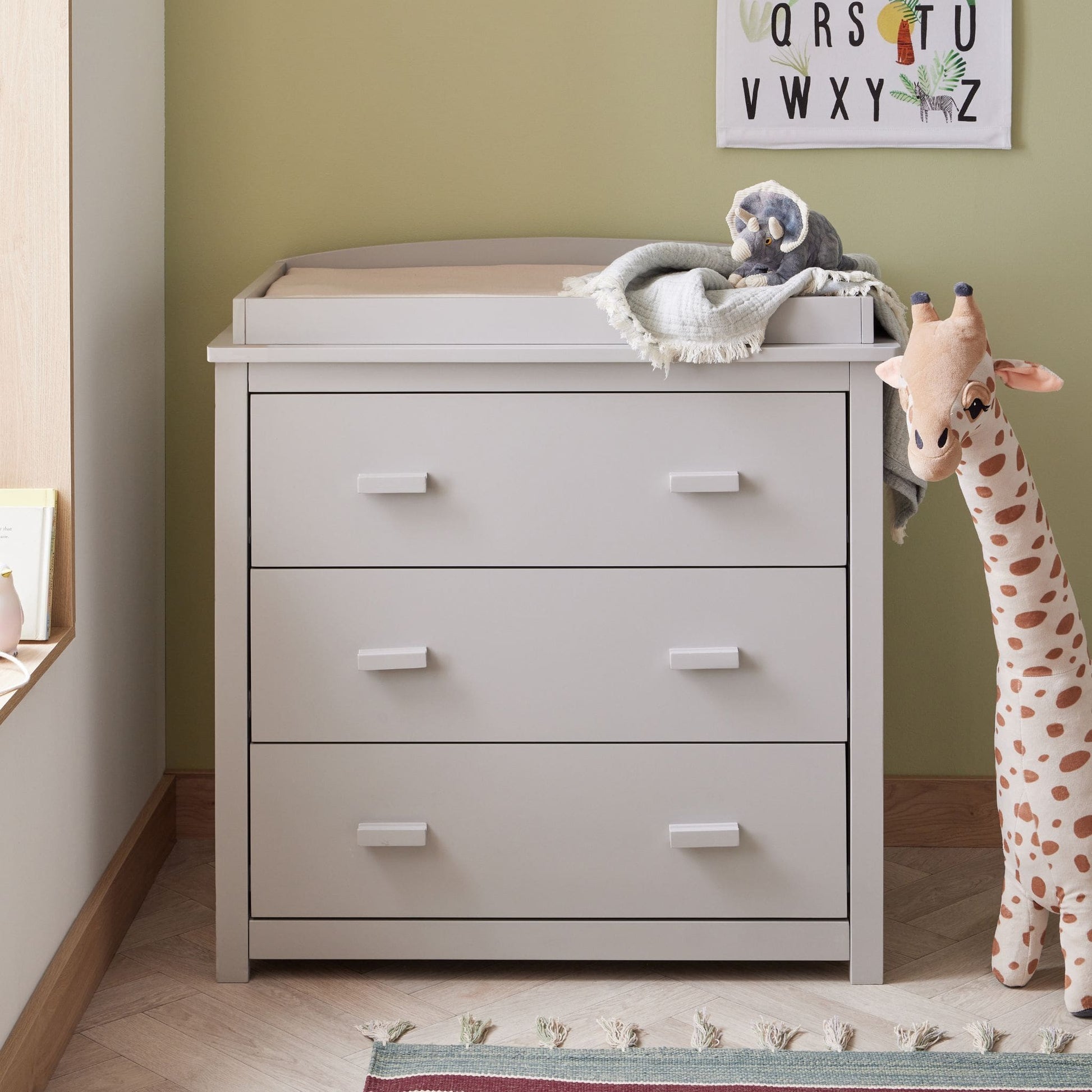 Babymore Mona Universal 3 piece Nursery Furniture set