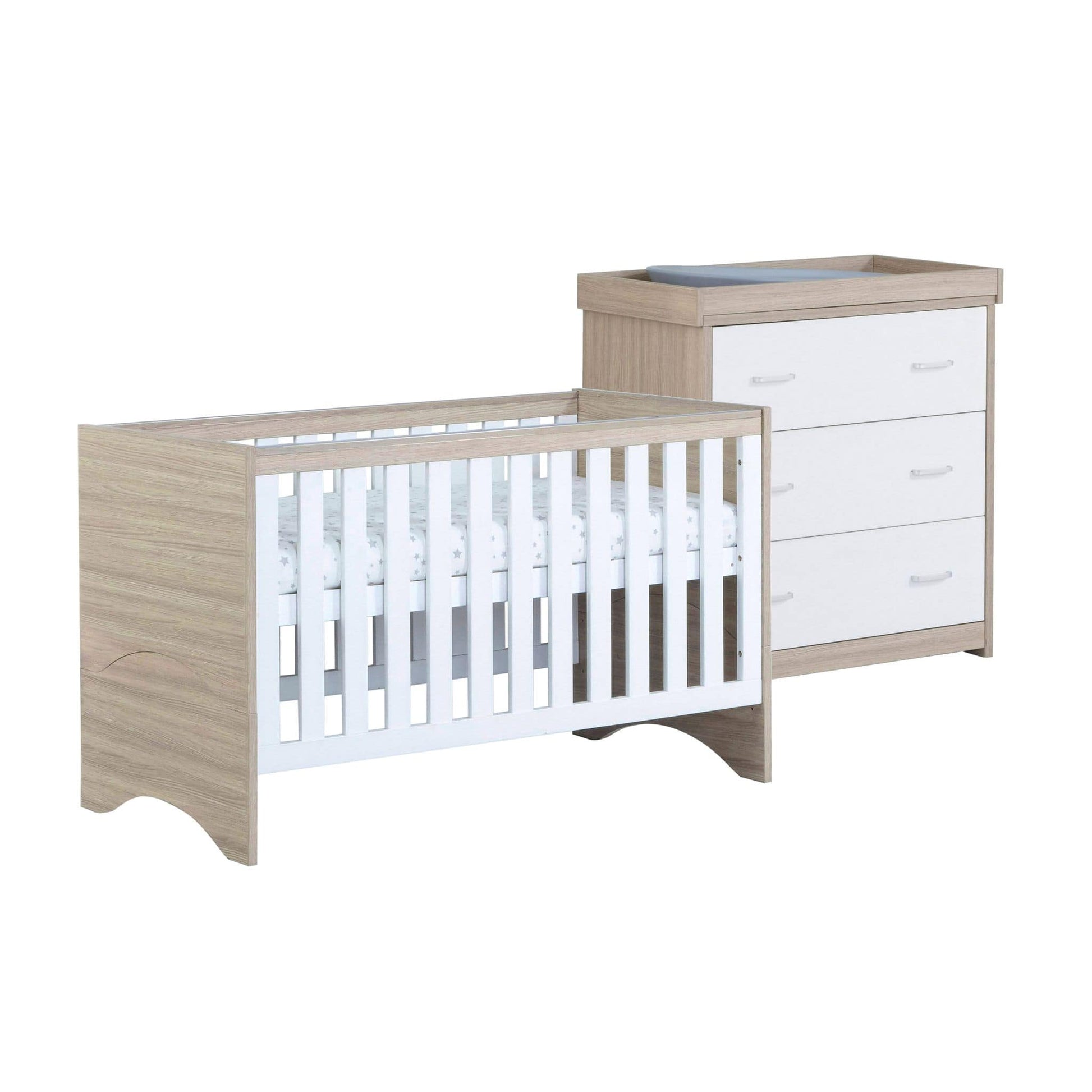 Babymore Veni 2 piece Nursery Furniture set