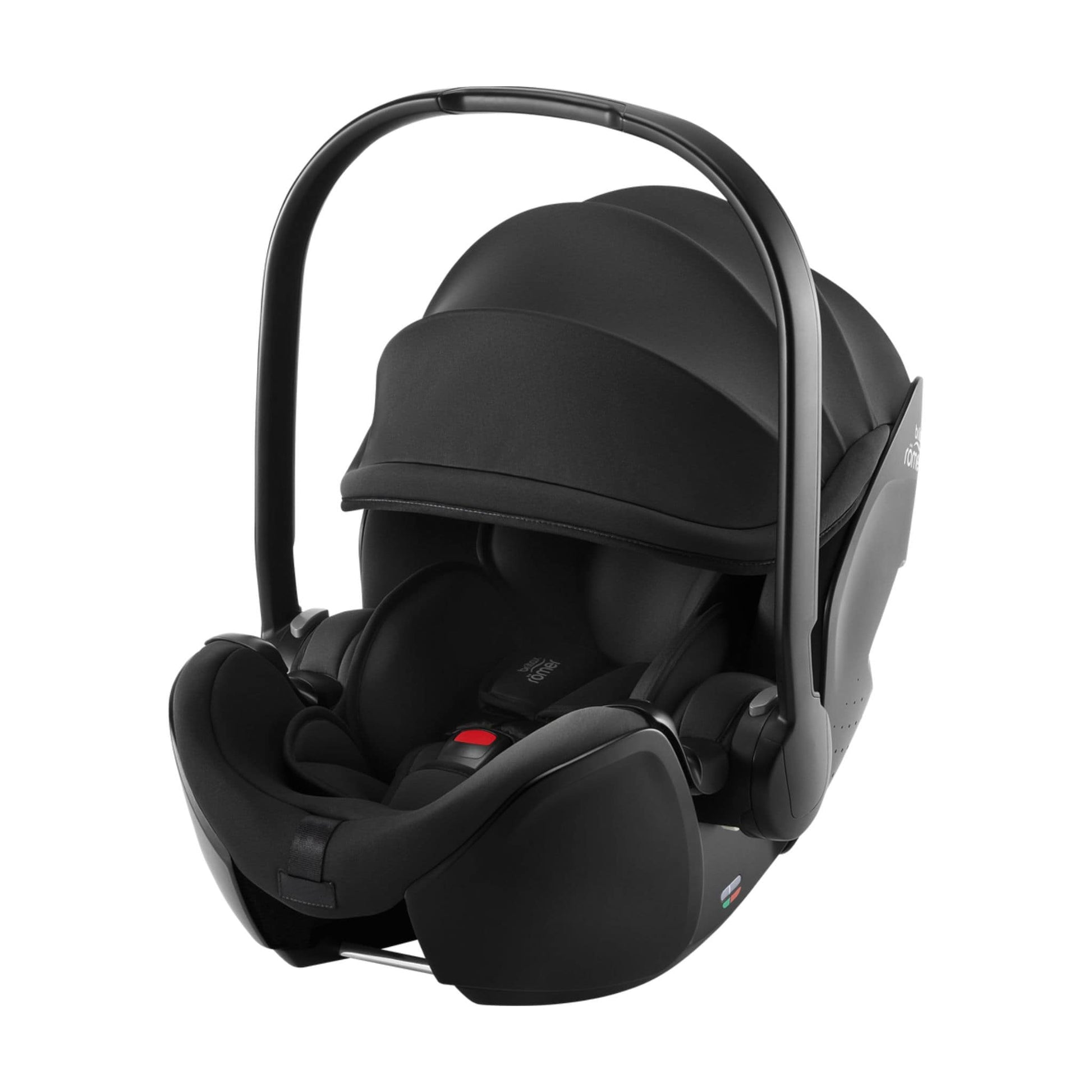 Britax-Safe-Pro-Black baby car seat on a white background
