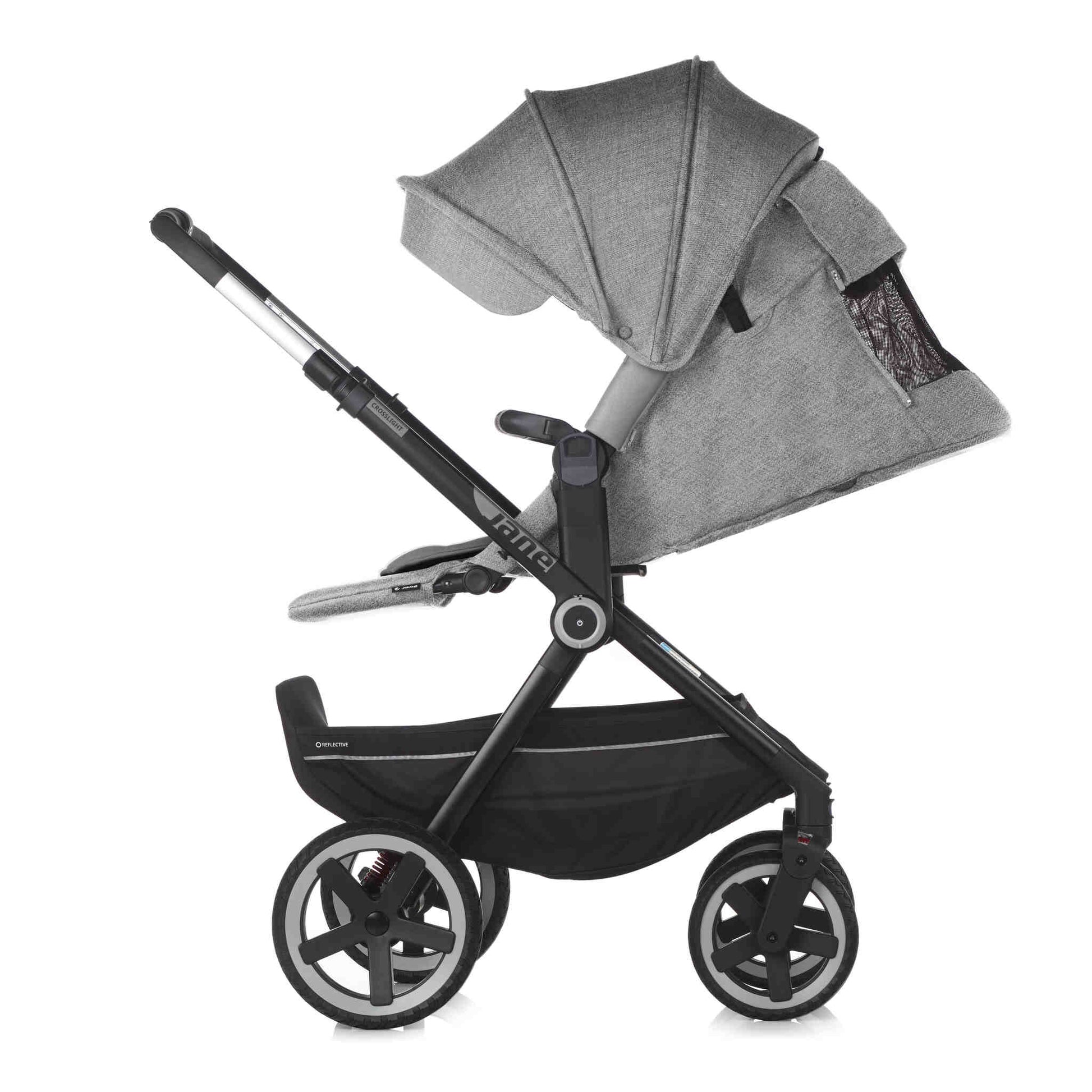 Crosslight-3-Pushchair-Ventilation-Dim-Grey