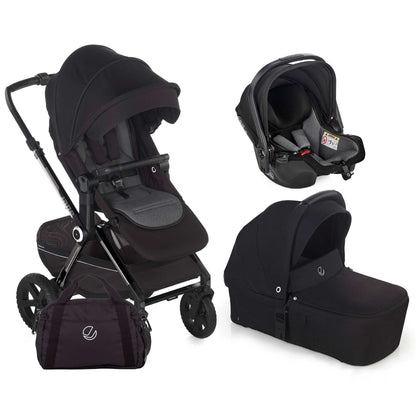 Crosslight-3-3in1-Travel-System-10piece-Black