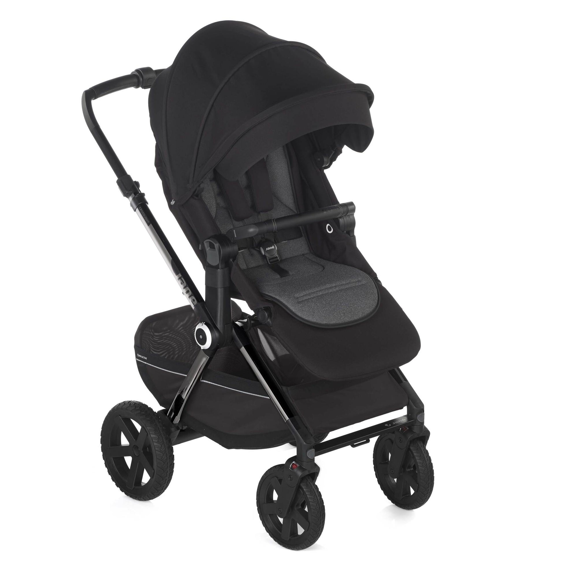 Crosslight-3-Pushchair-ColdBlack