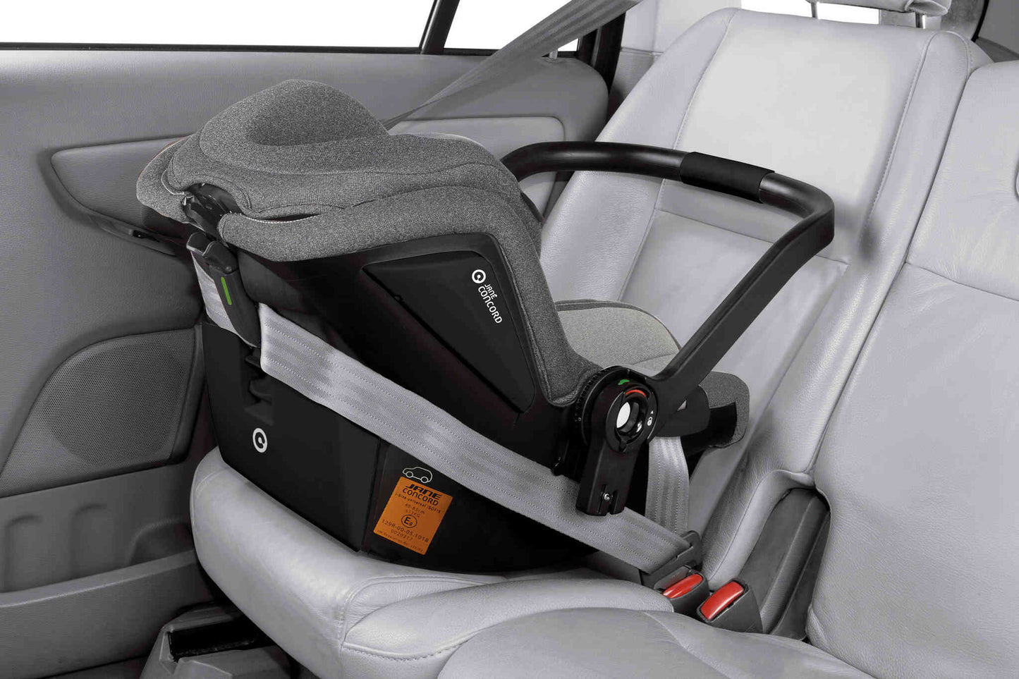 Koos-iSize-Car-Seat-Belted-DimGrey