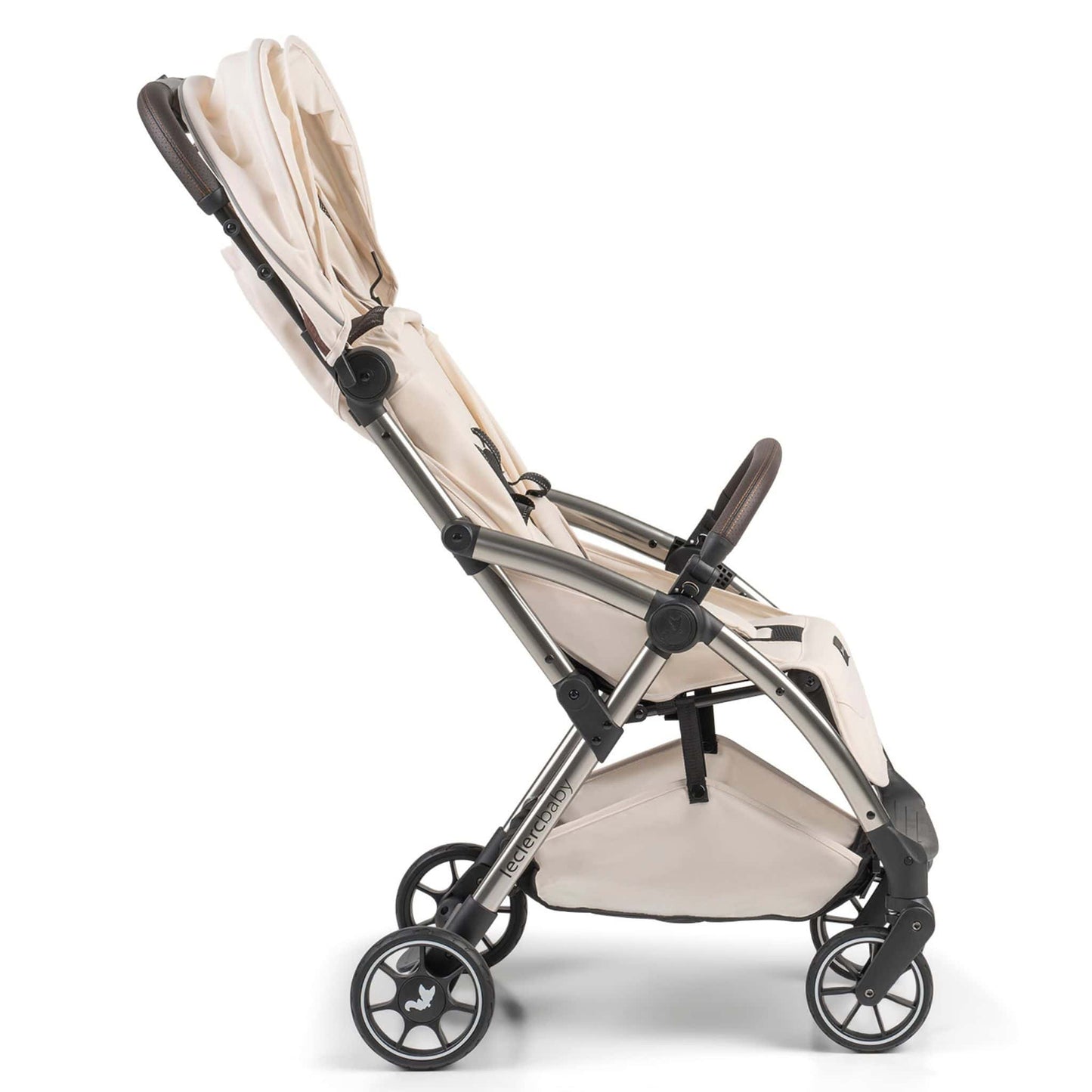 Leclerc-Baby-Influencer-Air-Stroller-cloudy-cream-side-hood-up-11