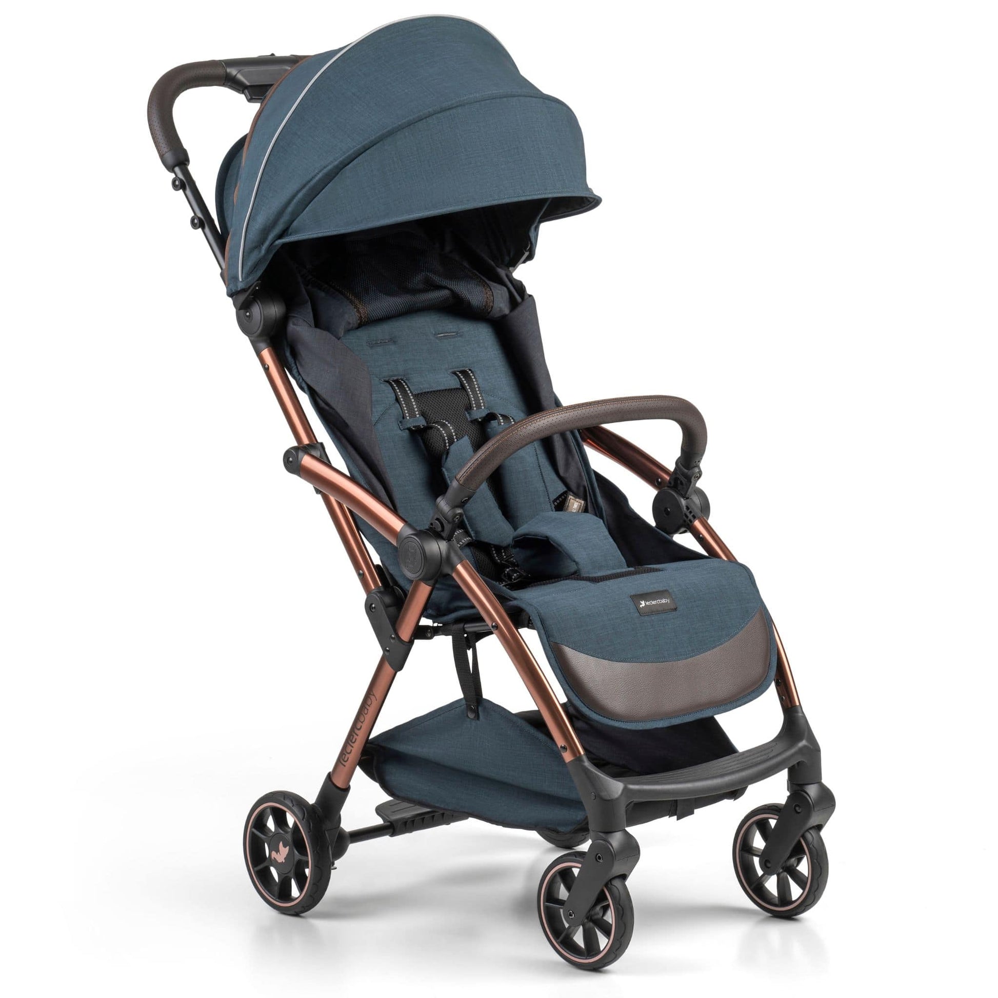 Leclerc-Baby-Influencer-Air-Stroller-denim-blue-front-2