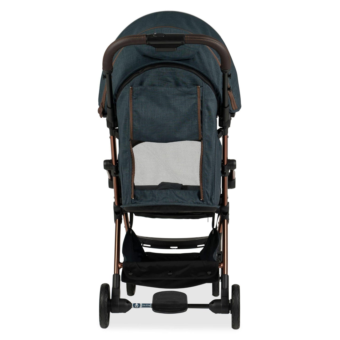 Leclerc-Baby-Influencer-Air-Stroller-denim-blue-back-vent-4