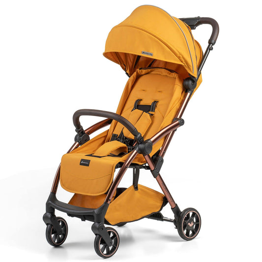 Leclerc-Baby-Influencer-Air-Stroller-golden-mustard-front-1