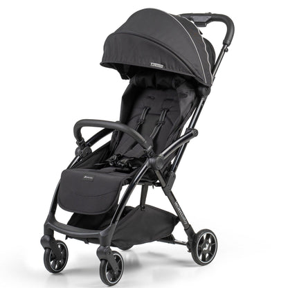 Leclerc-Baby-Influencer-Air-Stroller-piano-black-front-4