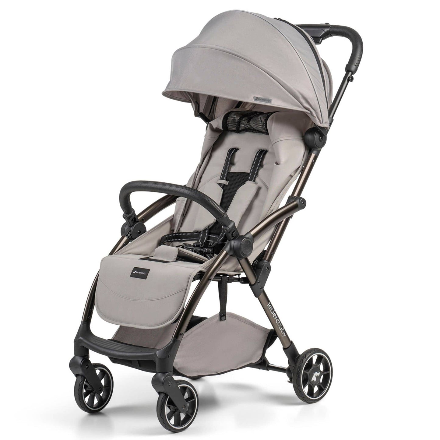 Leclerc-Baby-Influencer-Air-Stroller-violet-grey-front-4