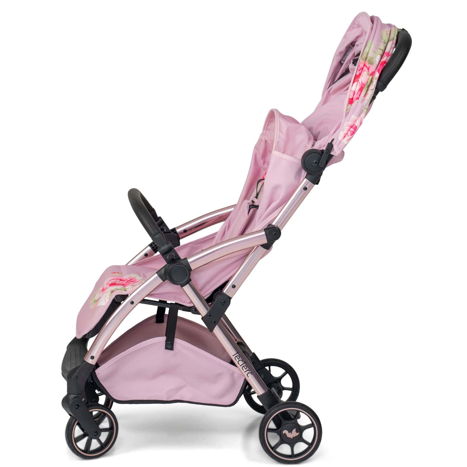 Leclerc-Baby-Monnalisa-Stroller-antique-pink-side-hood-up-4