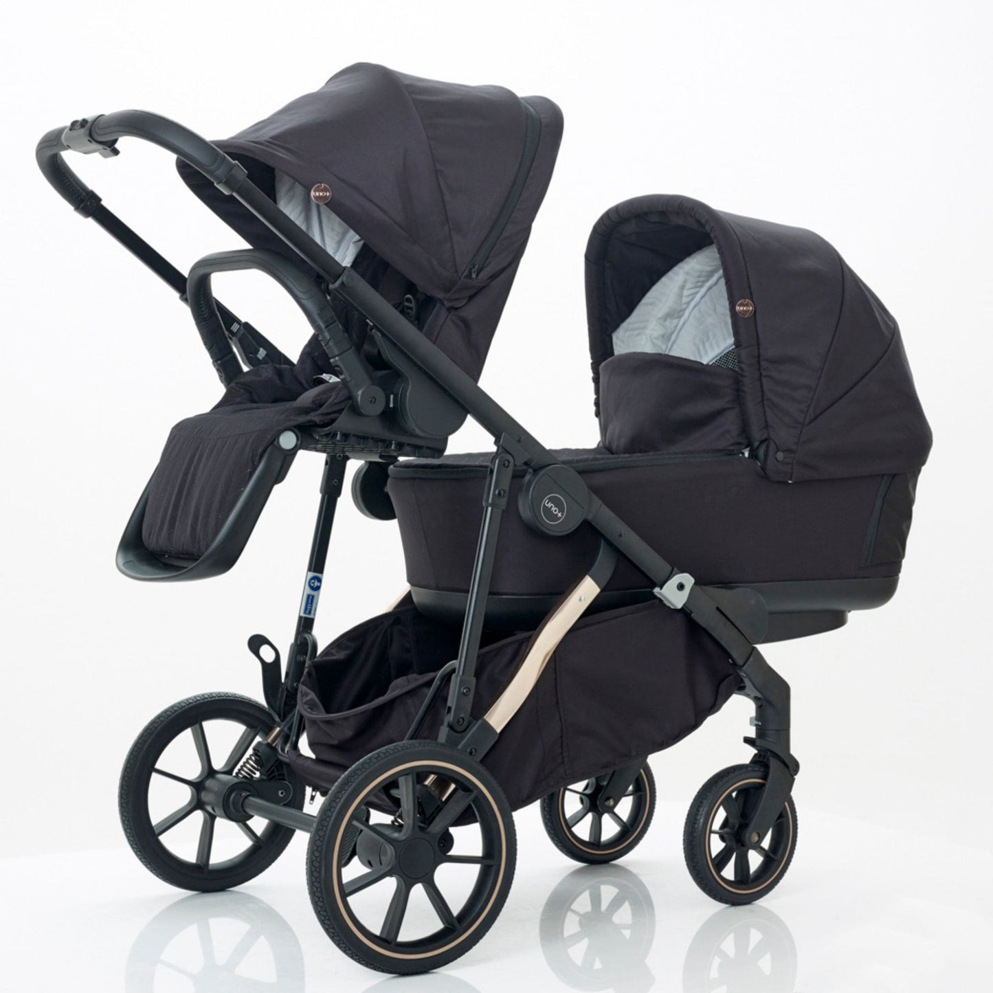 Mee-go Uno Plus Twin pram