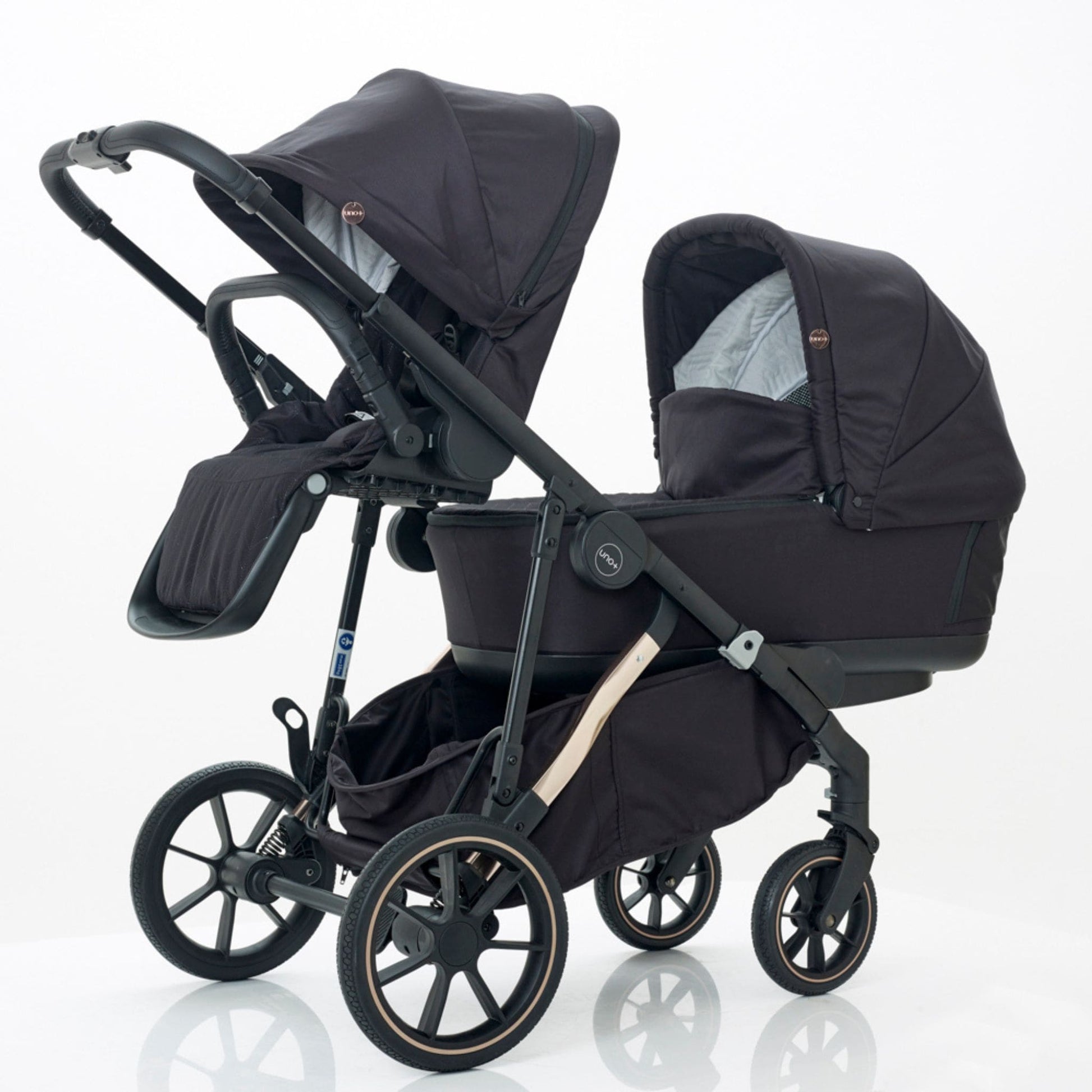 Mee-go Uno Plus Twin pram