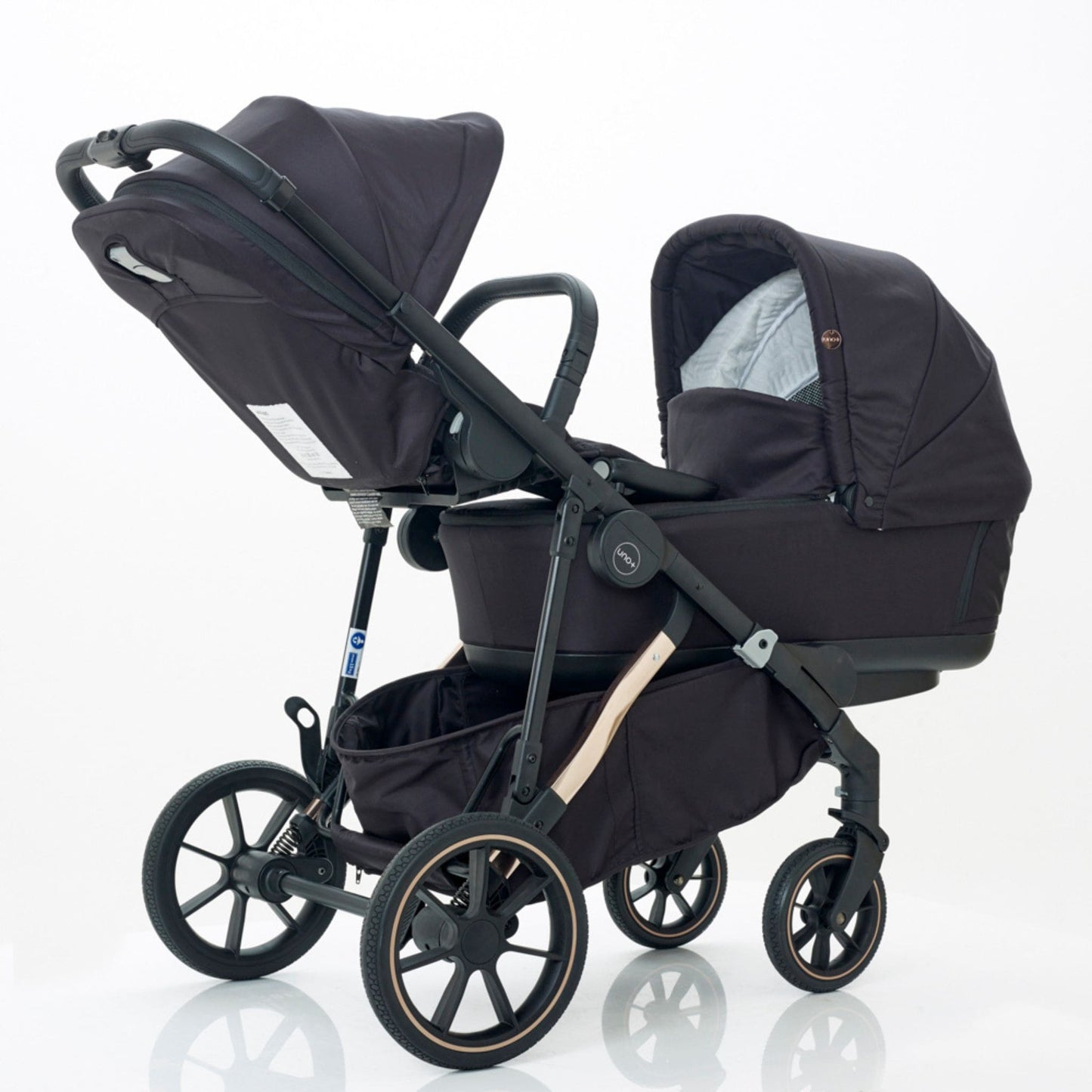 Mee-go Uno Plus Twin pram