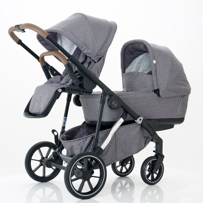 Mee-go Uno Plus Twin pram