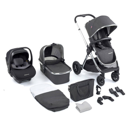 Memore 3 in 1 travel system no base chrome