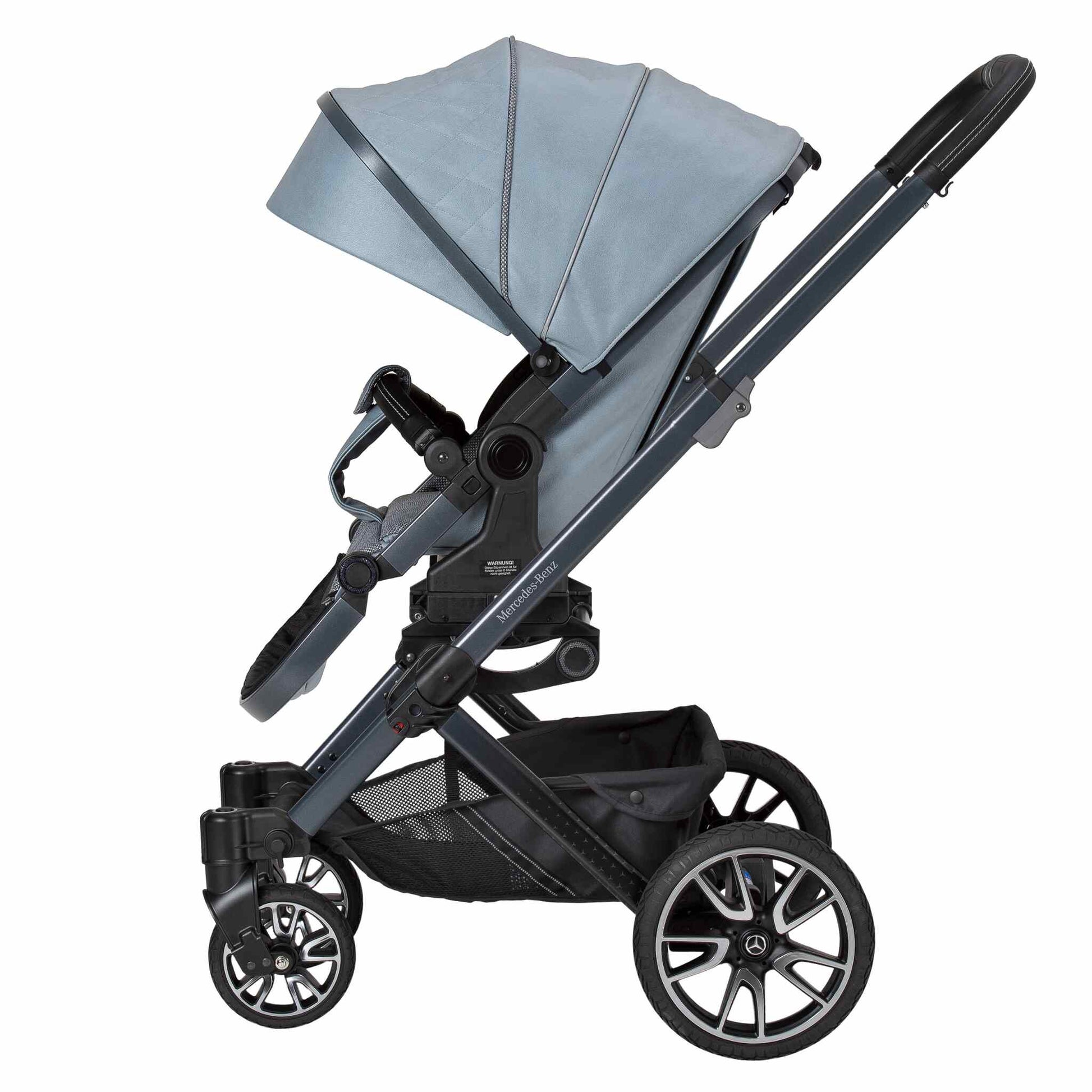 Mercedes-Avantgarde-GTX-Pushchair-SIde-Denim-Blue