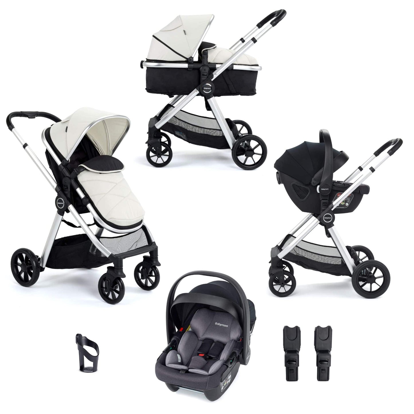 Mimi 3in1Travel System coco silver